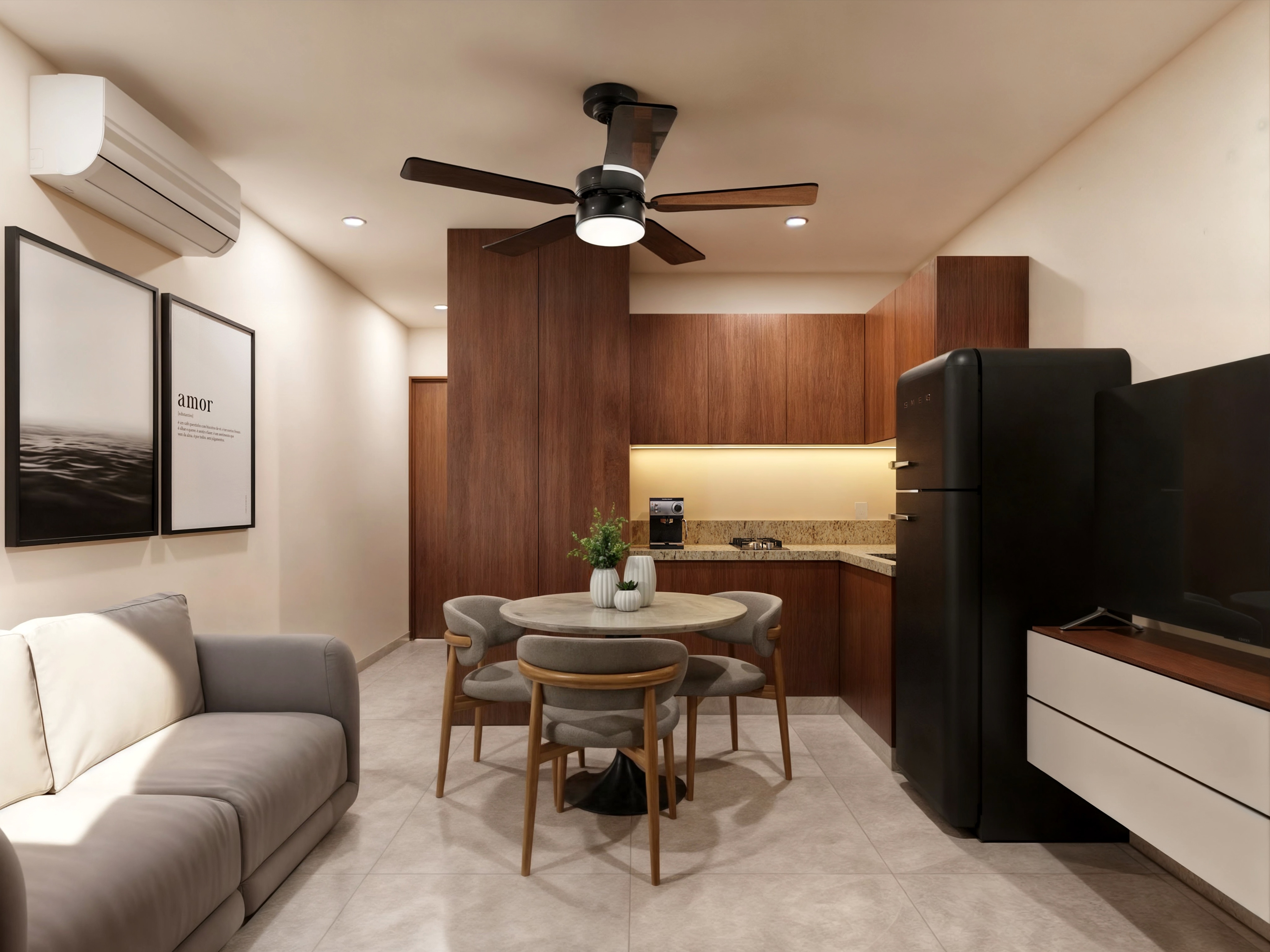 Cocina equipada